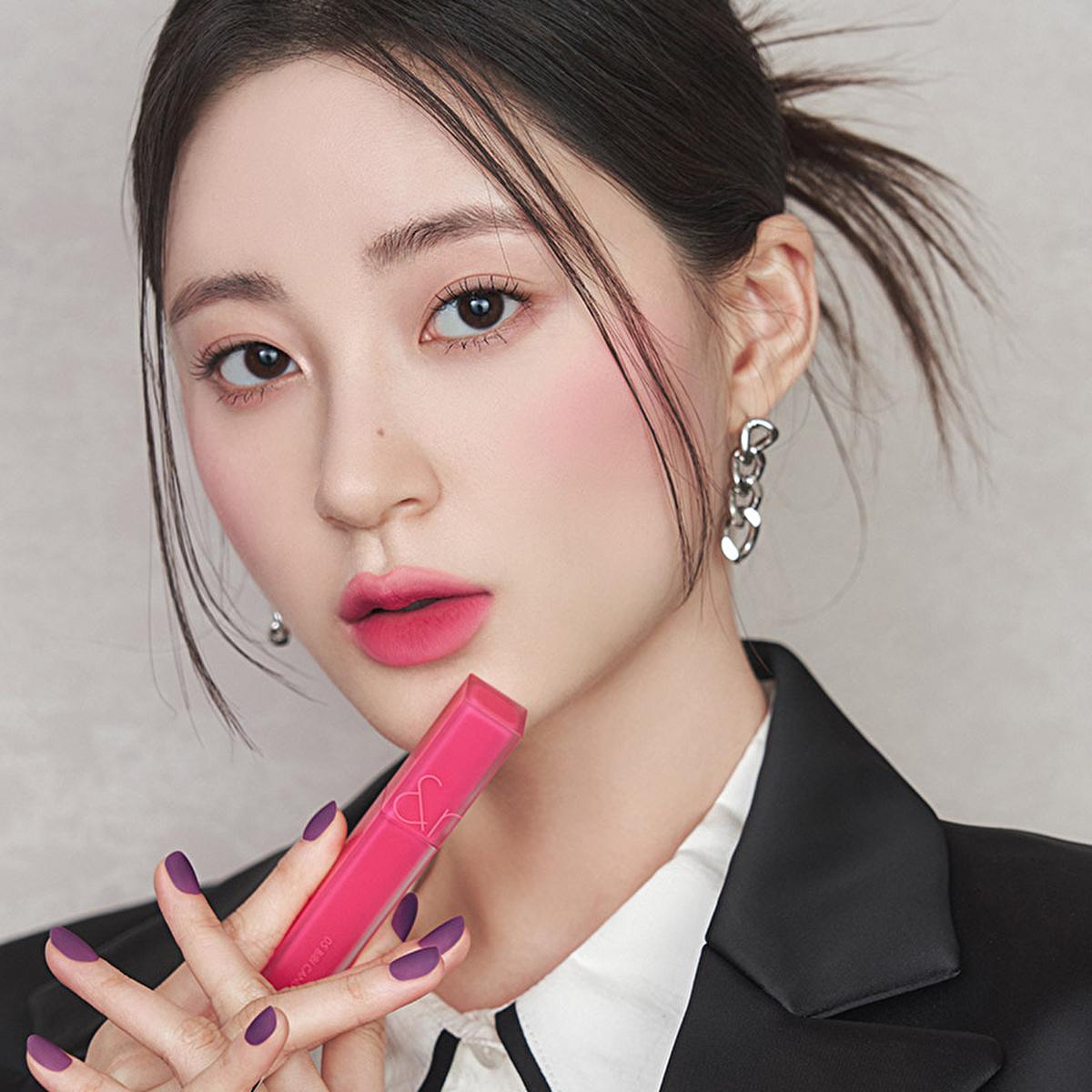 rom&amp;nd Blur Fudge Tint - Long-Lasting Matte Lip Tint with Velvety Texture