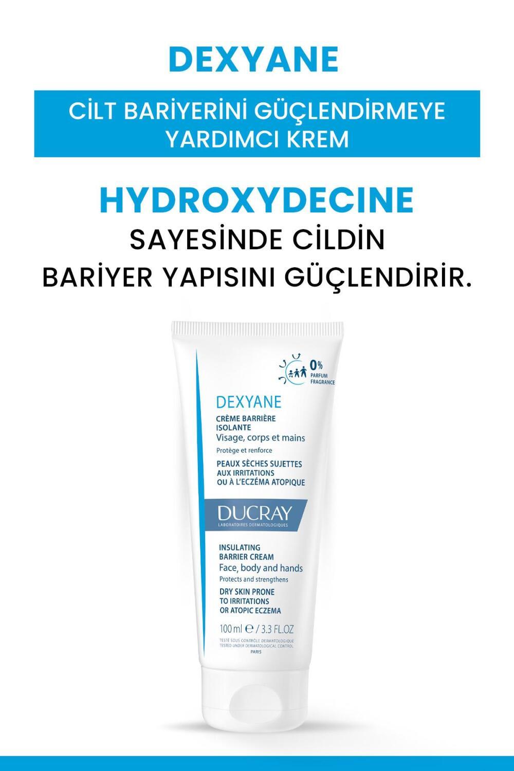 Ducray Dexyane: Barrier Cream for Dry, Atopic Skin - Strengthen, Soothe &amp; Protect | Moisturizing Cream for Dermatitis