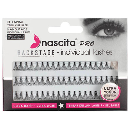 Nascita Backstage Medium Individual Lashes 60 Count
