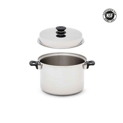 iCook 8 Liter Stainless Steel Stock Pot with Lid