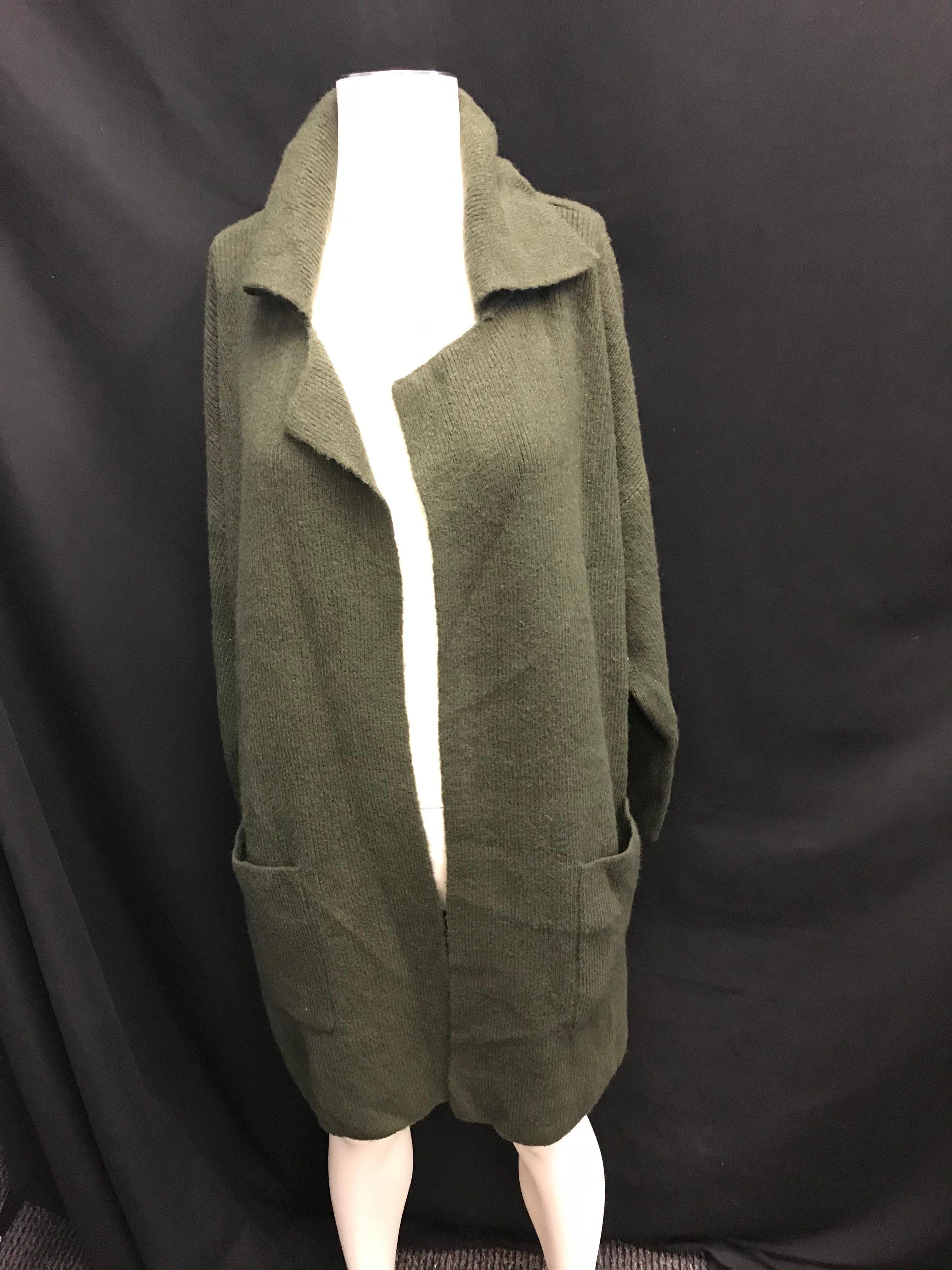 Style &amp; Co. Womens Drapey Pocket Sweatercoat