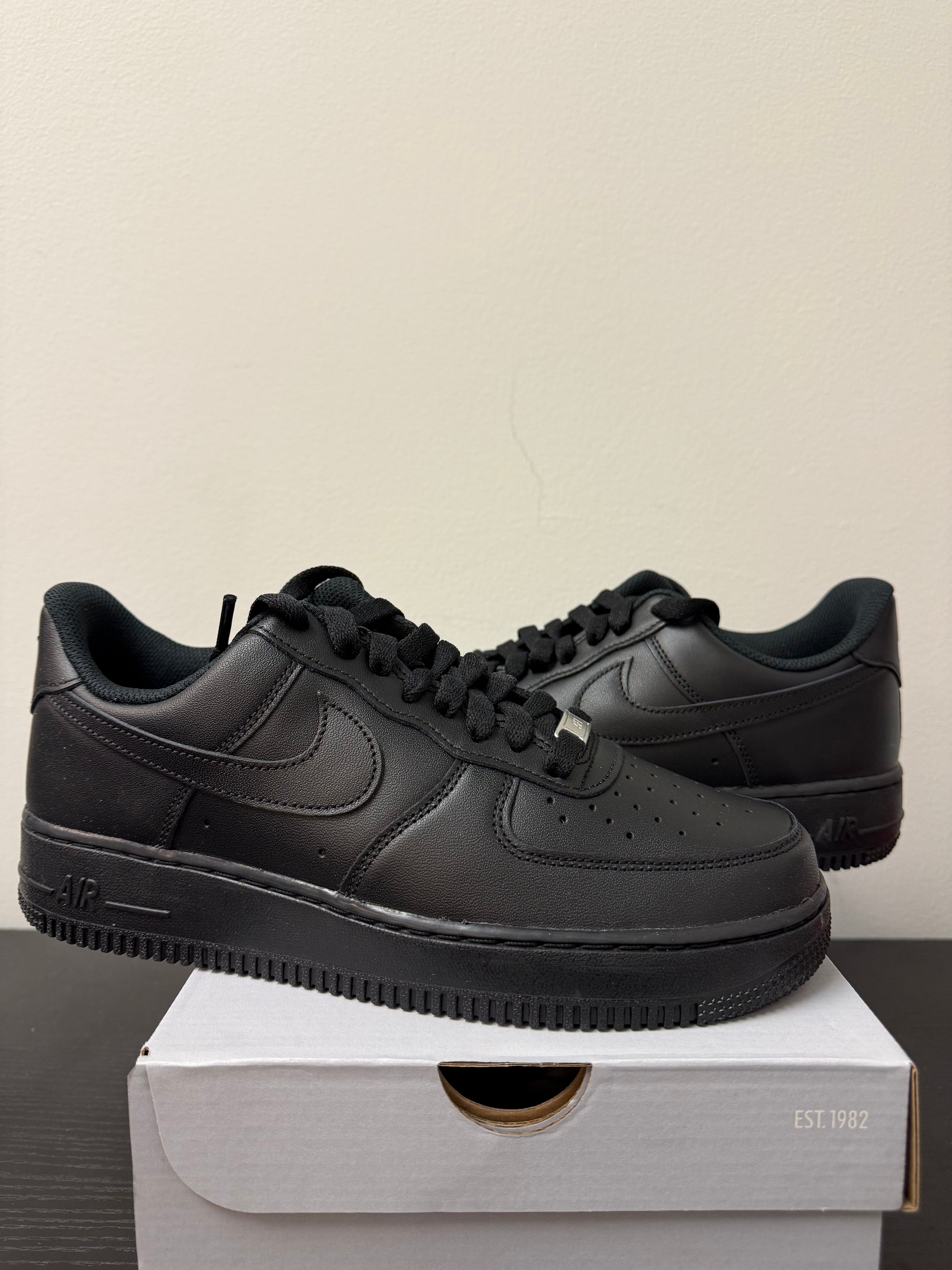 New Nike Air Force 1 Low '07 Black Men's Sneakers CW2288-001