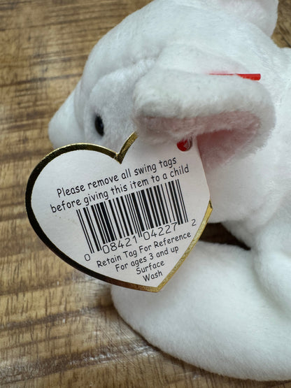 Ty Beanie Baby Retired Butch the Dog TAG ERRORS / Misspelling 1998 / 1999 RARE