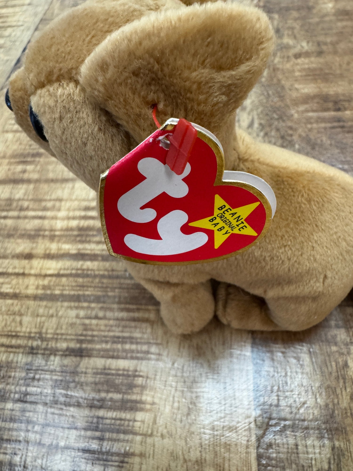 Ty Beanie Babies Tiny Dog 1998 P.V.C. Pellets With Tag 9 Errors
