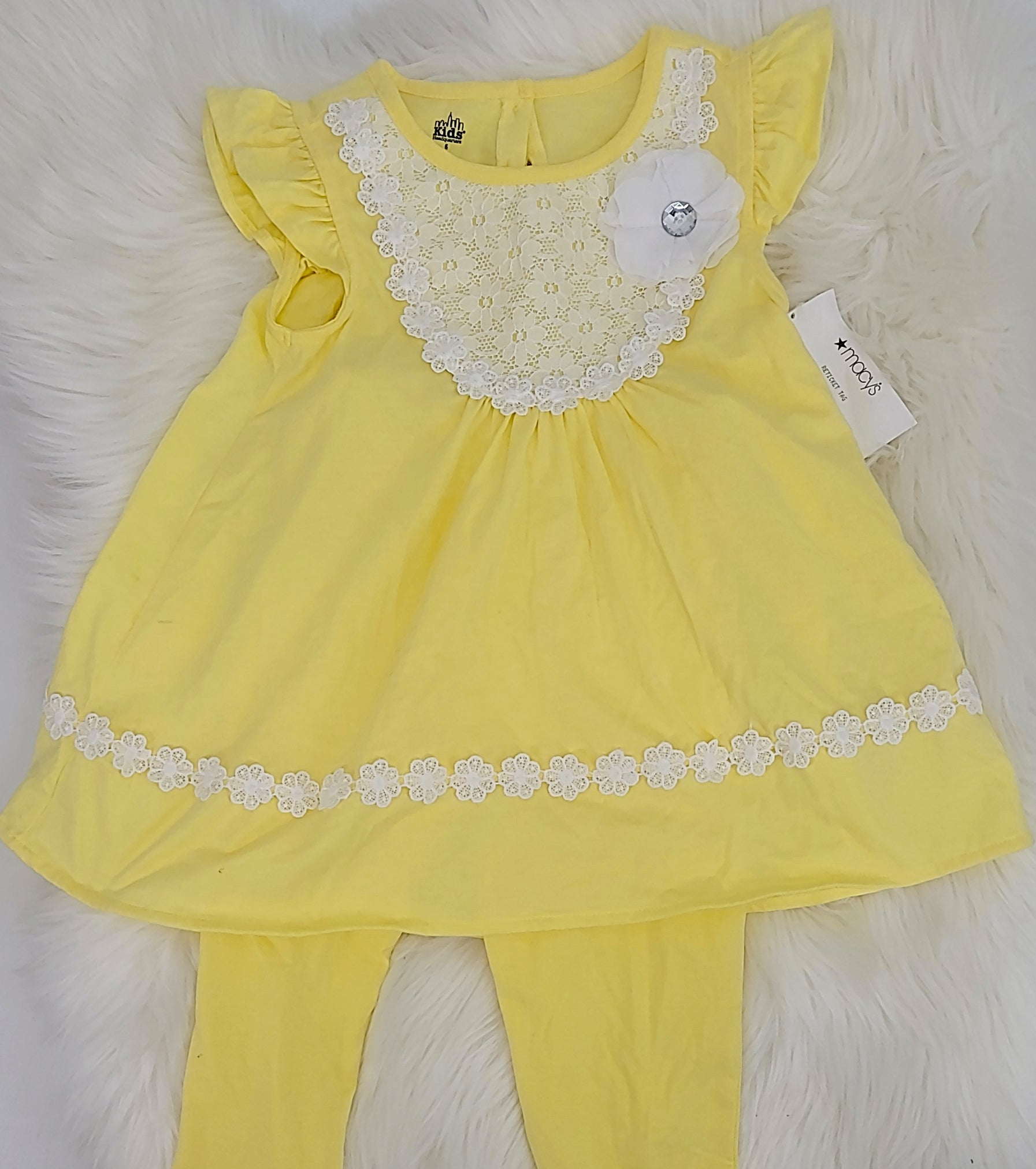 Kids Headquarters Little Girls Tunic &amp; Leggings