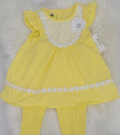 Kids Headquarters Little Girls Tunic &amp; Leggings