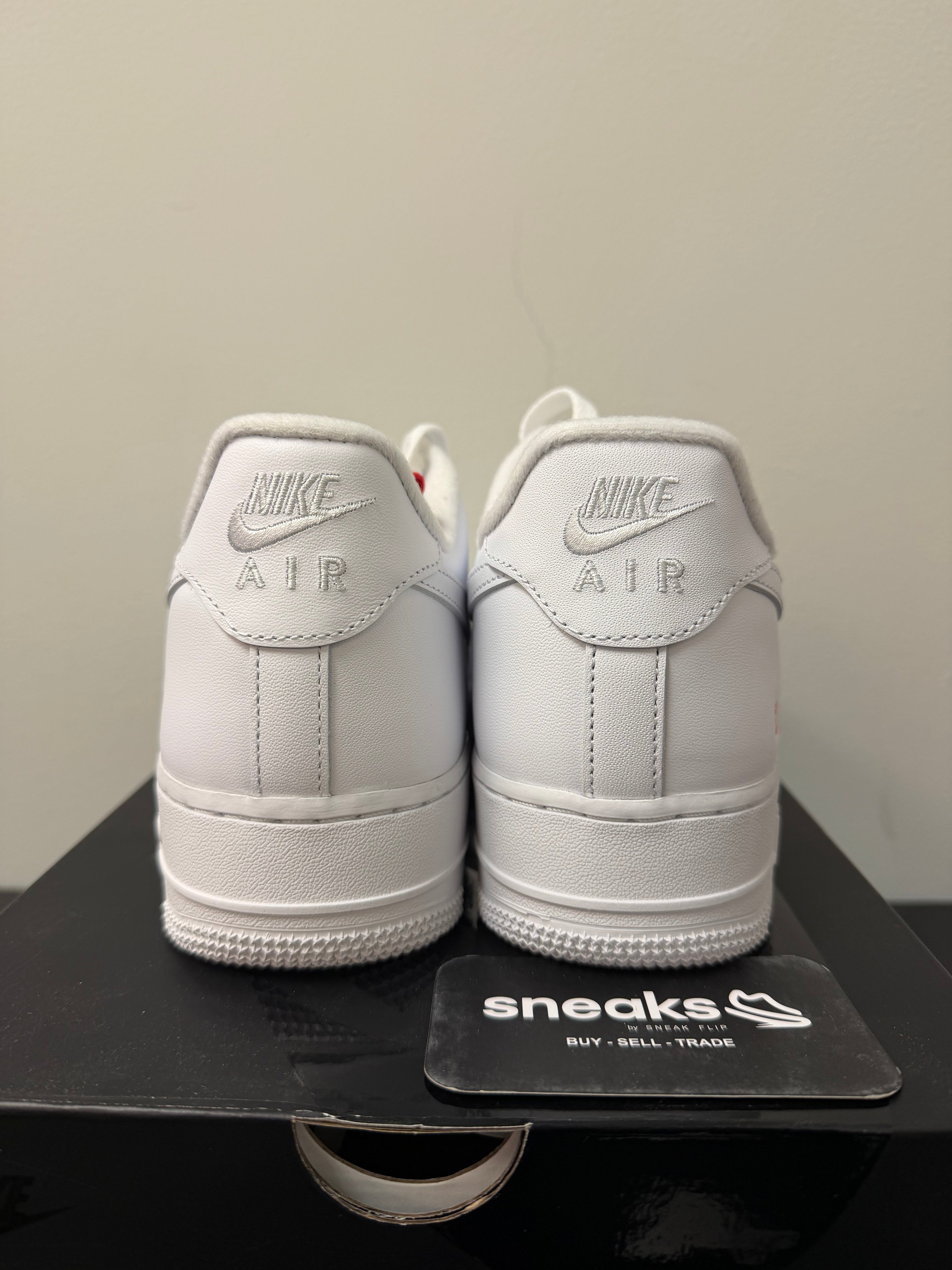 NEW Nike Air Force 1 Low Supreme White CU9225-100