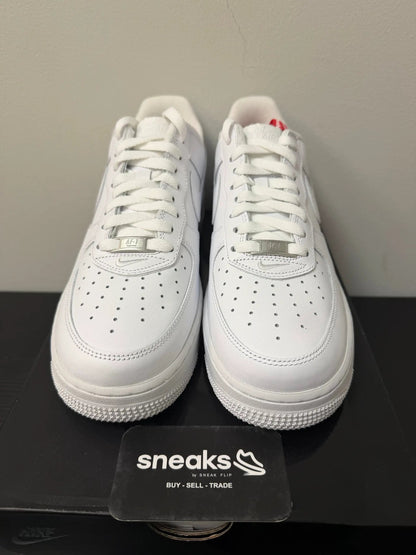NEW Nike Air Force 1 Low Supreme White CU9225-100 by Stvshbox