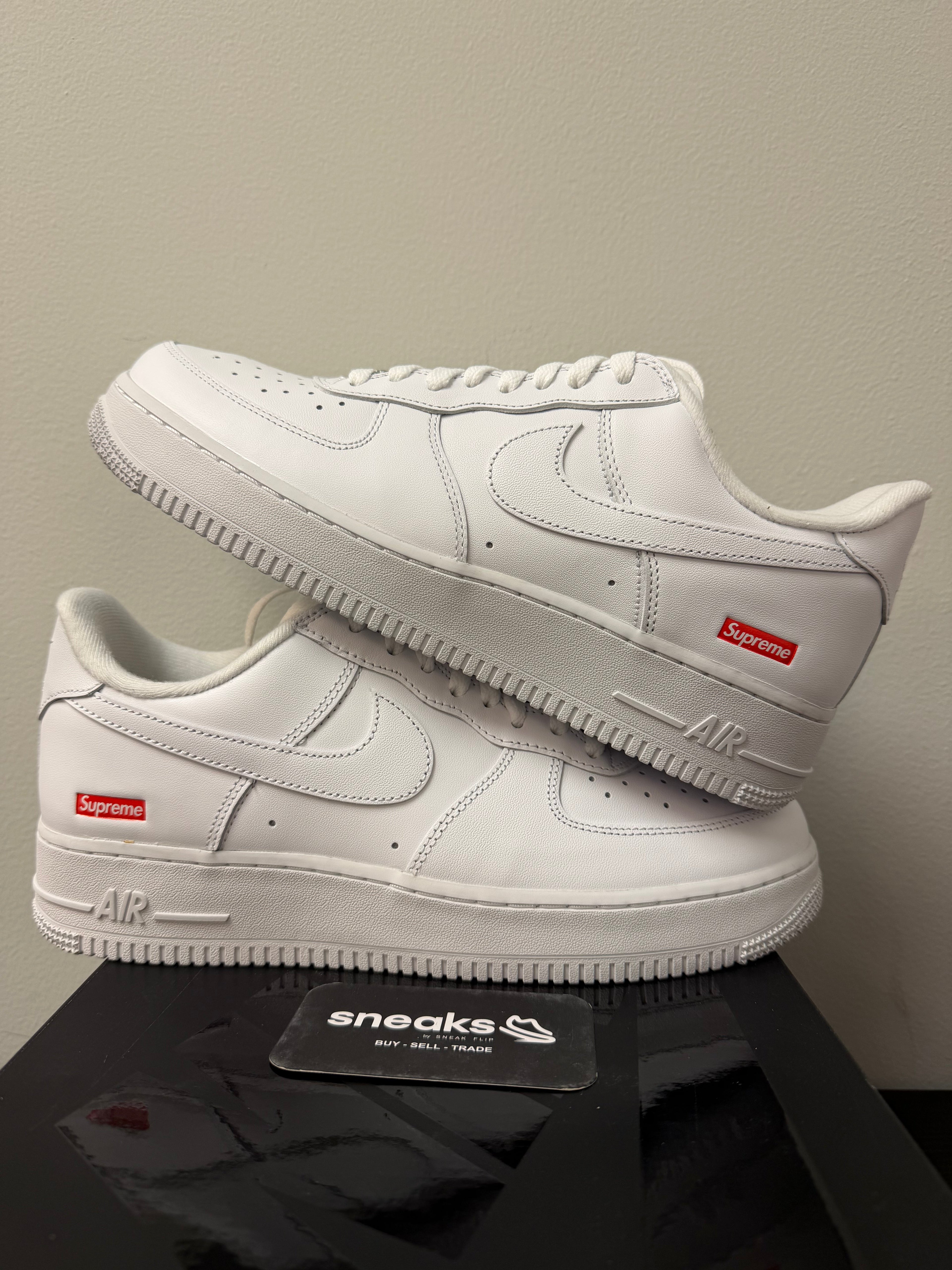 NEW Nike Air Force 1 Low Supreme White CU9225-100