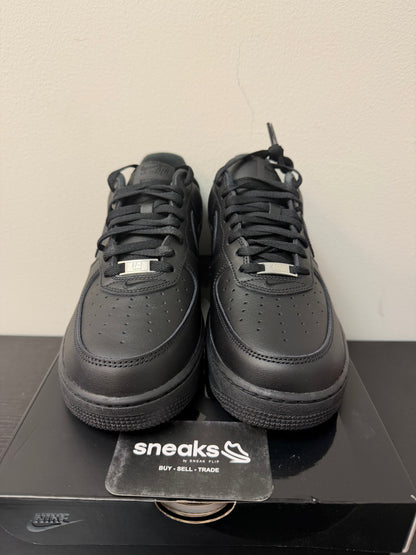 NEW Nike Air Force 1 Low Supreme Black CU9225-001