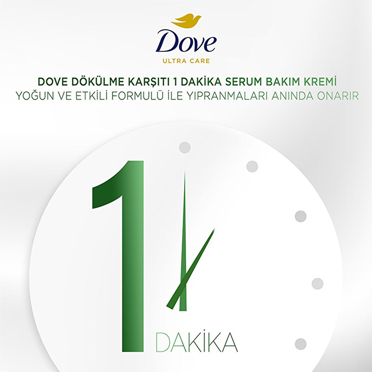 Dove Ultra Care Anti-Breakage Hair Conditioner: 1-Minute Serum for Stronger, Vegan &amp; Damage-Free Hair - Coconut, Almond &amp; Argan Oil Infusion (5.75 fl oz)