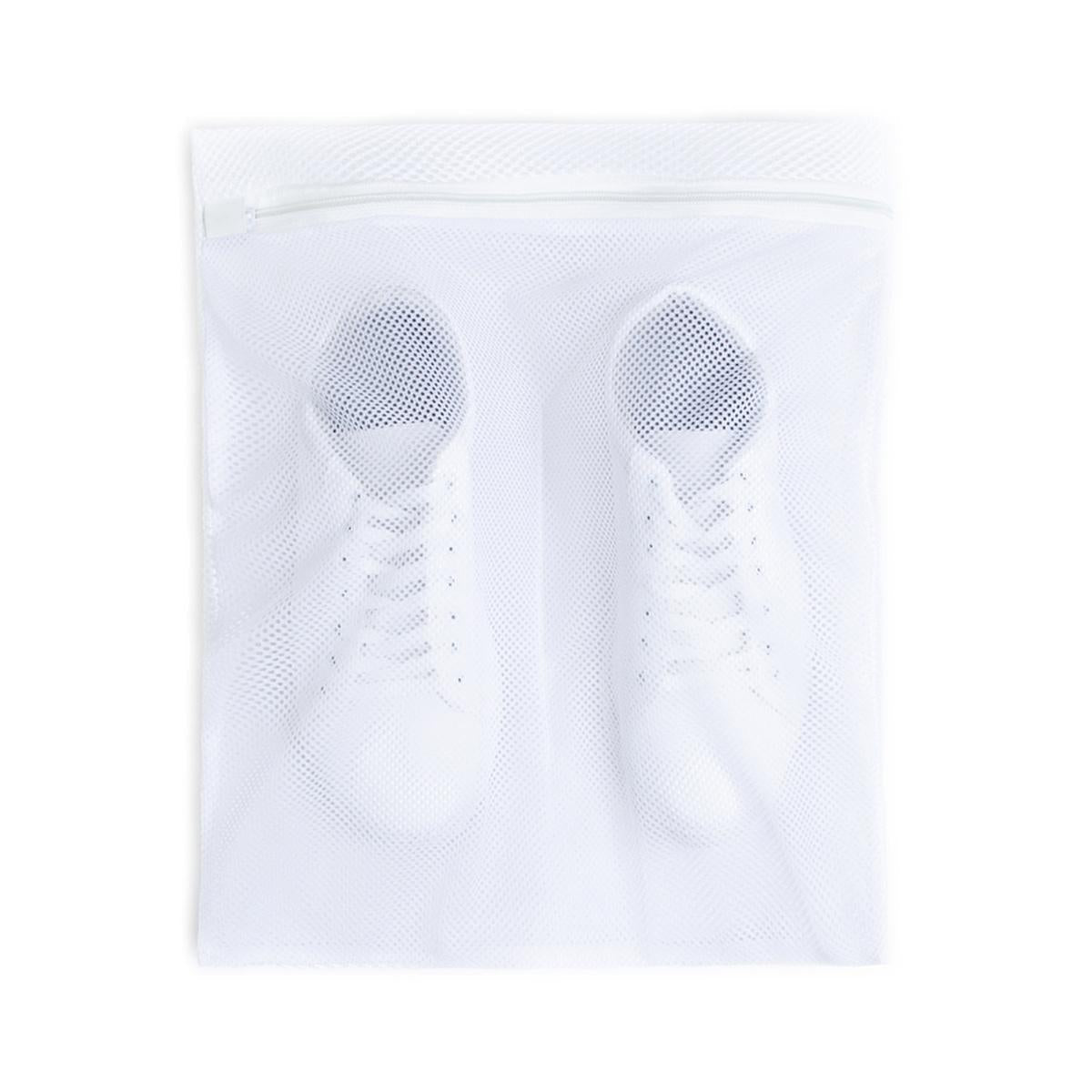 Ocean Home Shoe Washing Bag - White, 35x40cm - Protects &amp; Cleans Delicate Shoes