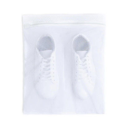 Ocean Home Shoe Washing Bag - White, 35x40cm - Protects &amp; Cleans Delicate Shoes