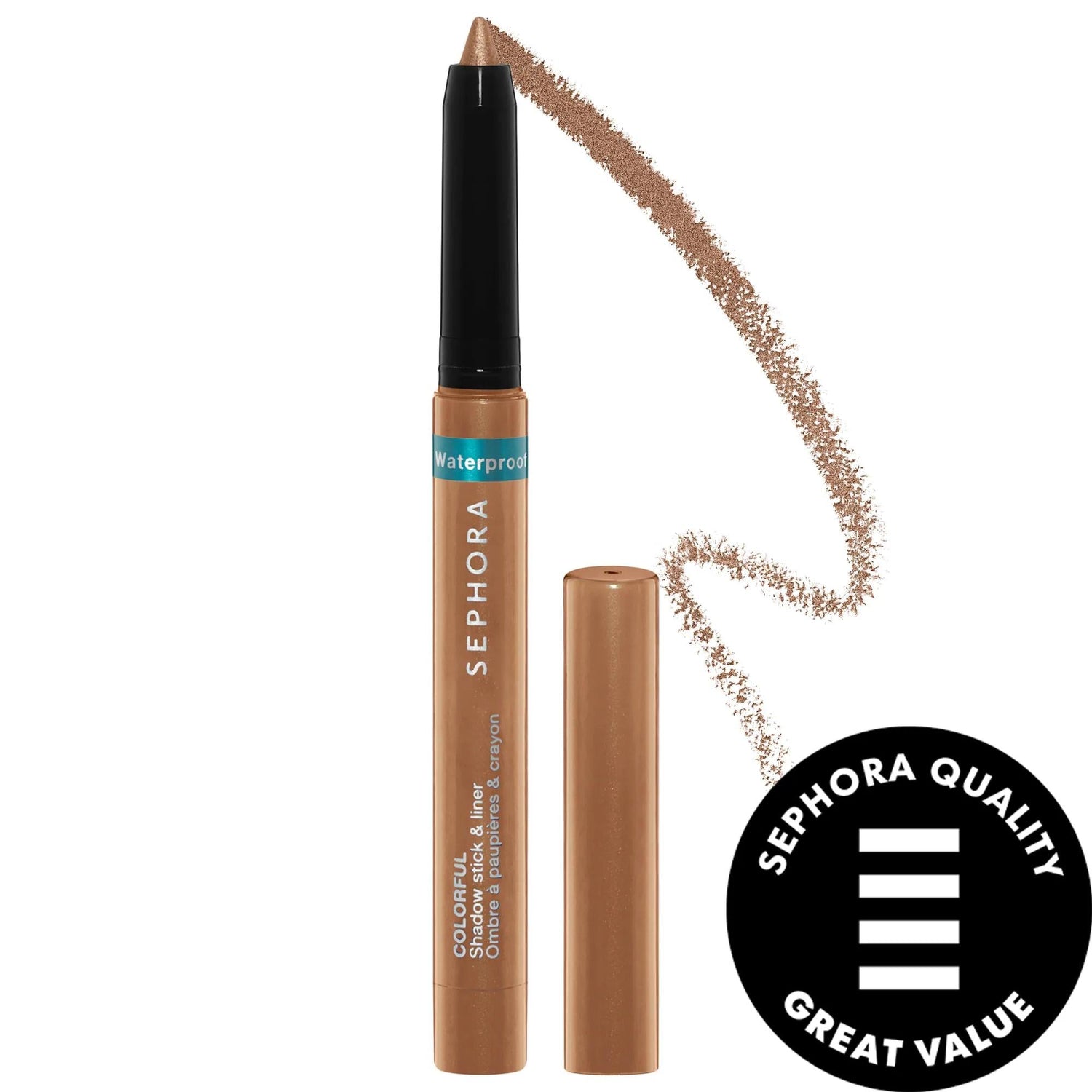 Sephora Colorful Waterproof Eyeshadow &amp; Eyeliner Multi-Stick: 12-Hour Smudge-Proof Eye Makeup Stick for Long-Lasting, Vibrant Color