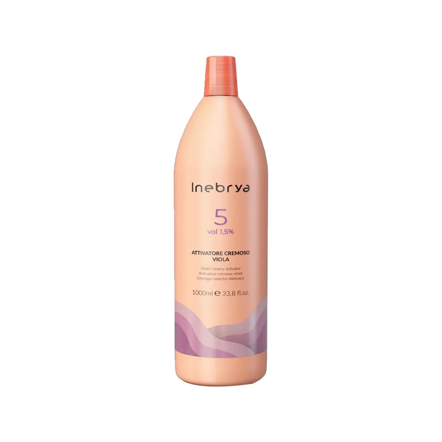 Inebrya Violet 1.5% 5 Volume Oxidizing Cream Developer 1000 ml