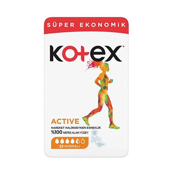 Kotex Sanitary Pads Active Normal 22&