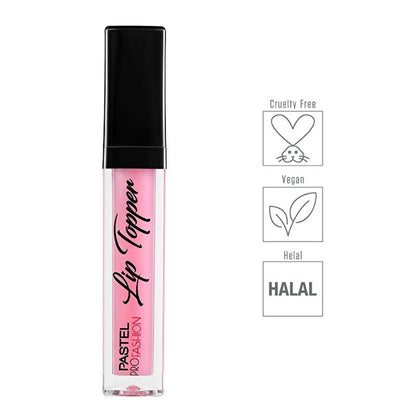 Pastel Profashion Lip Topper 305 Sugar - Cruelty-Free, Vegan Lip Gloss with Shimmering Effect
