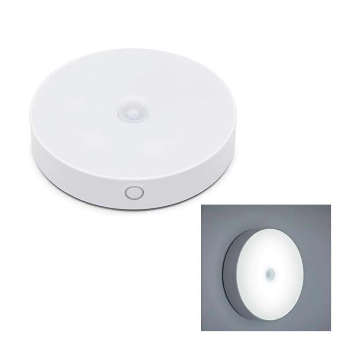 Petrix USB Rechargeable Motion Sensor Night Light - Automatic LED Lighting for Closets, Corridors, and Stairways