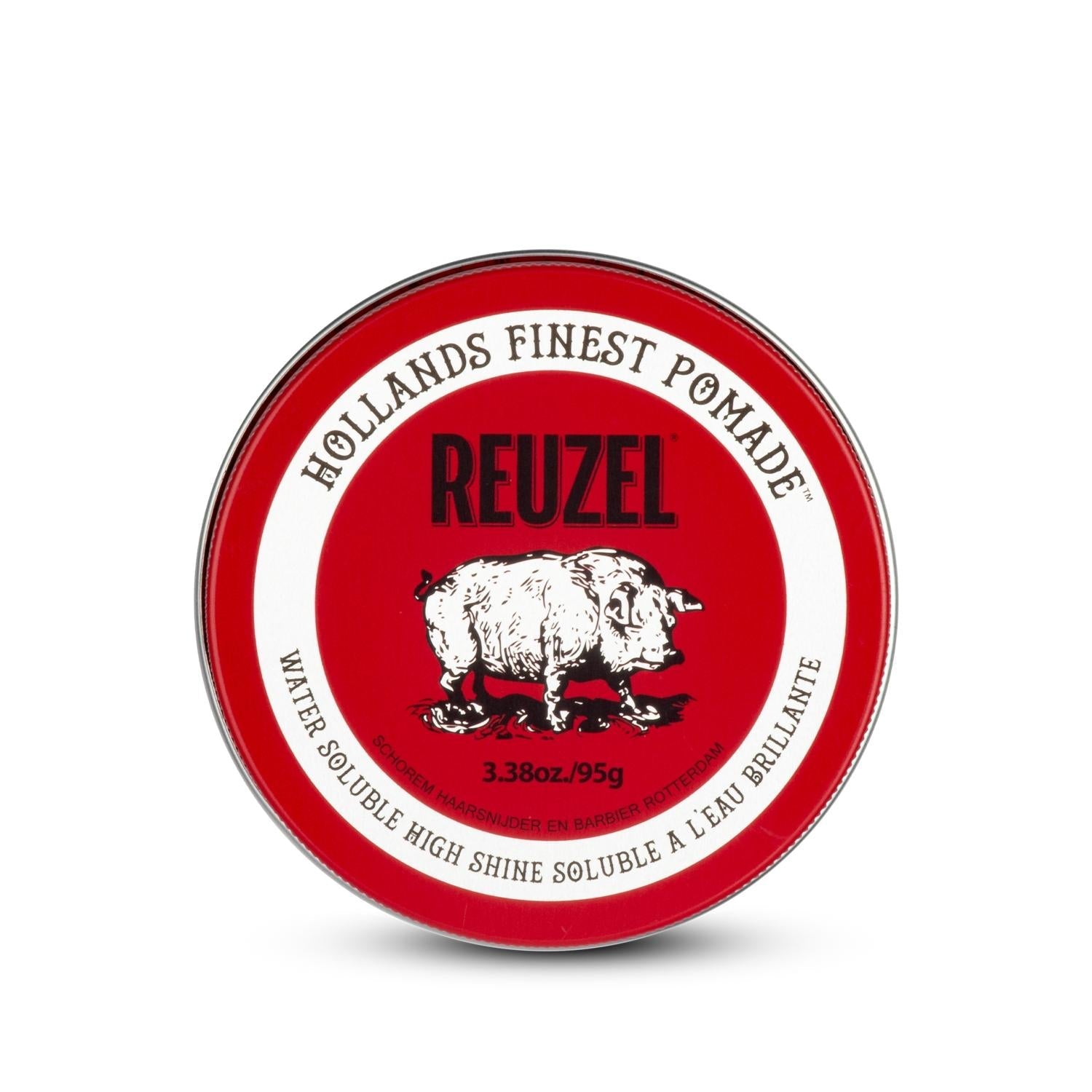 Reuzel Red Pomade High Shine Medium Hold Styling Wax 95g