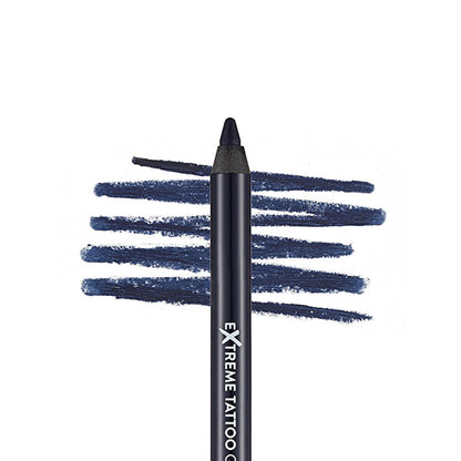 Flormar Extreme Tattoo Waterproof Gel Eyeliner - Long Lasting, Smudge Proof Eye Makeup - Intense Blue