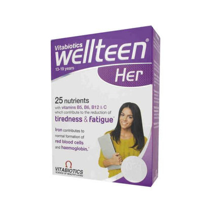 Vitabiotics Wellteen Her 30 Tablet - Multivitamins | 30 Count