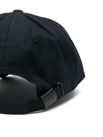 Y-3 Embroidered Logo Cap with Adjustable Strap