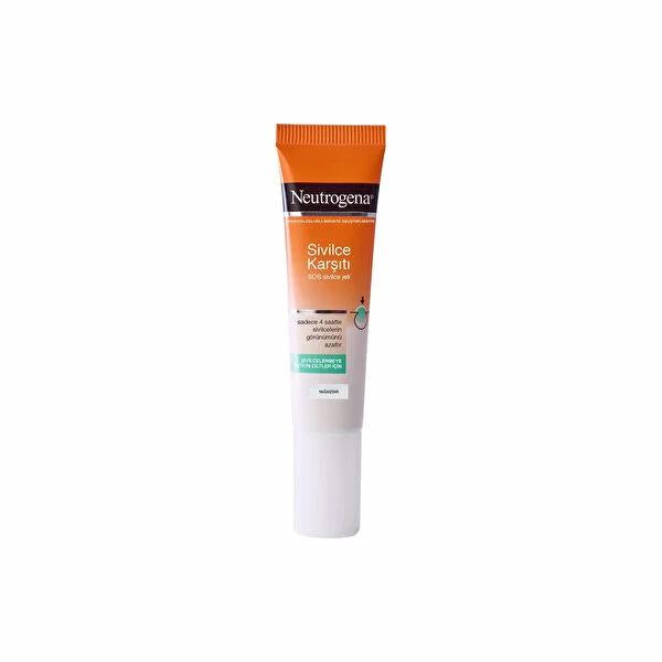 Neutrogena Visibly Clear Acne Spot Treatment Gel - Fast Acting Blemish &amp; Skin Clearing Gel - Targets Acne, Reduces Redness - 0.51 fl oz