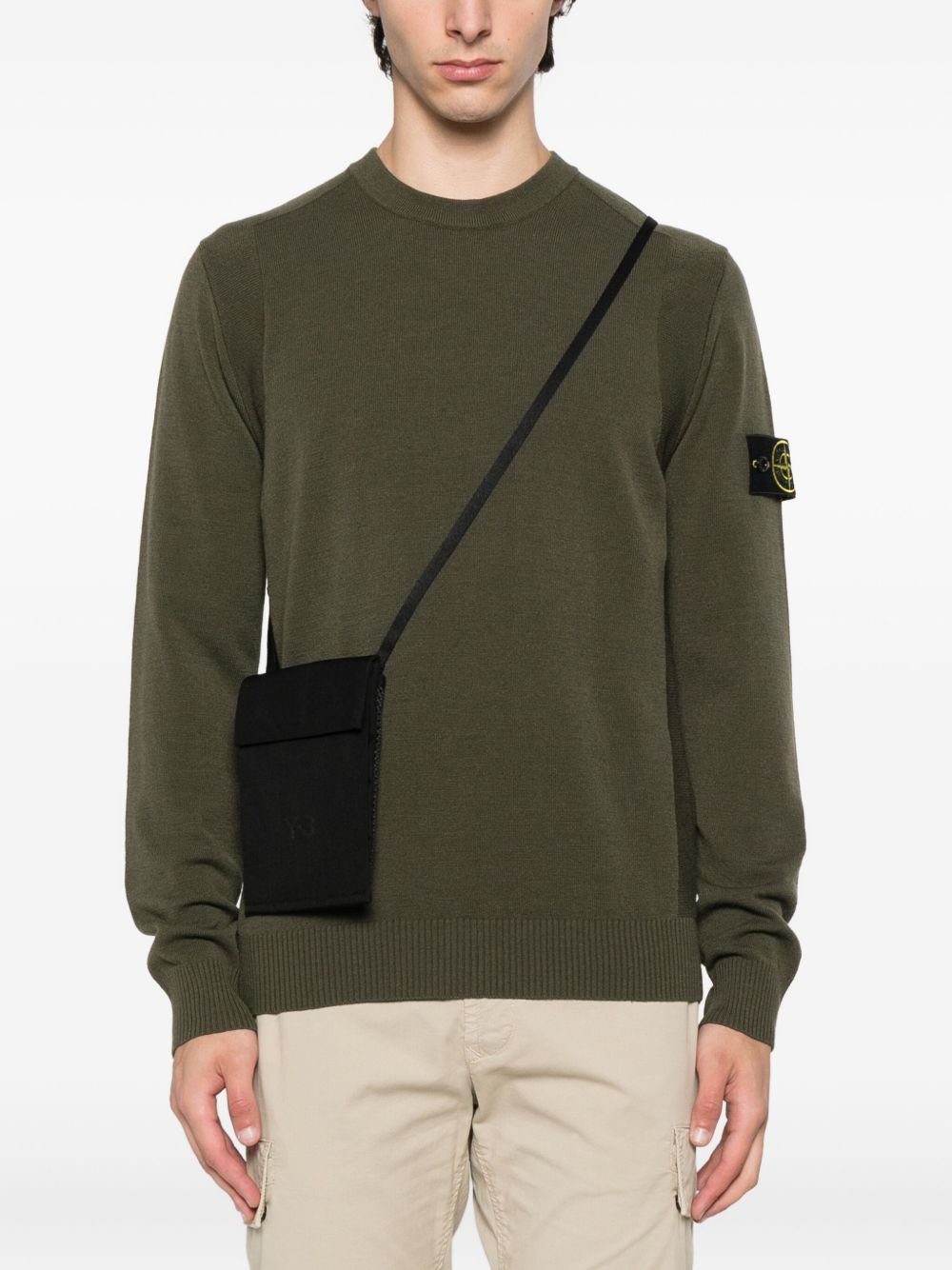 Y-3 Recycled Polyester Mini Wallet with Adjustable Strap