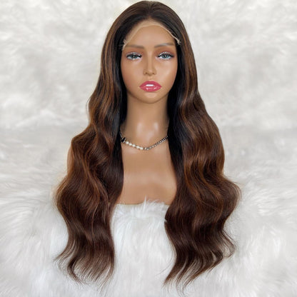 Raw Jada Glueless 5x5 HD Lace Professionally Colored 100% Human Hair Closure Wig