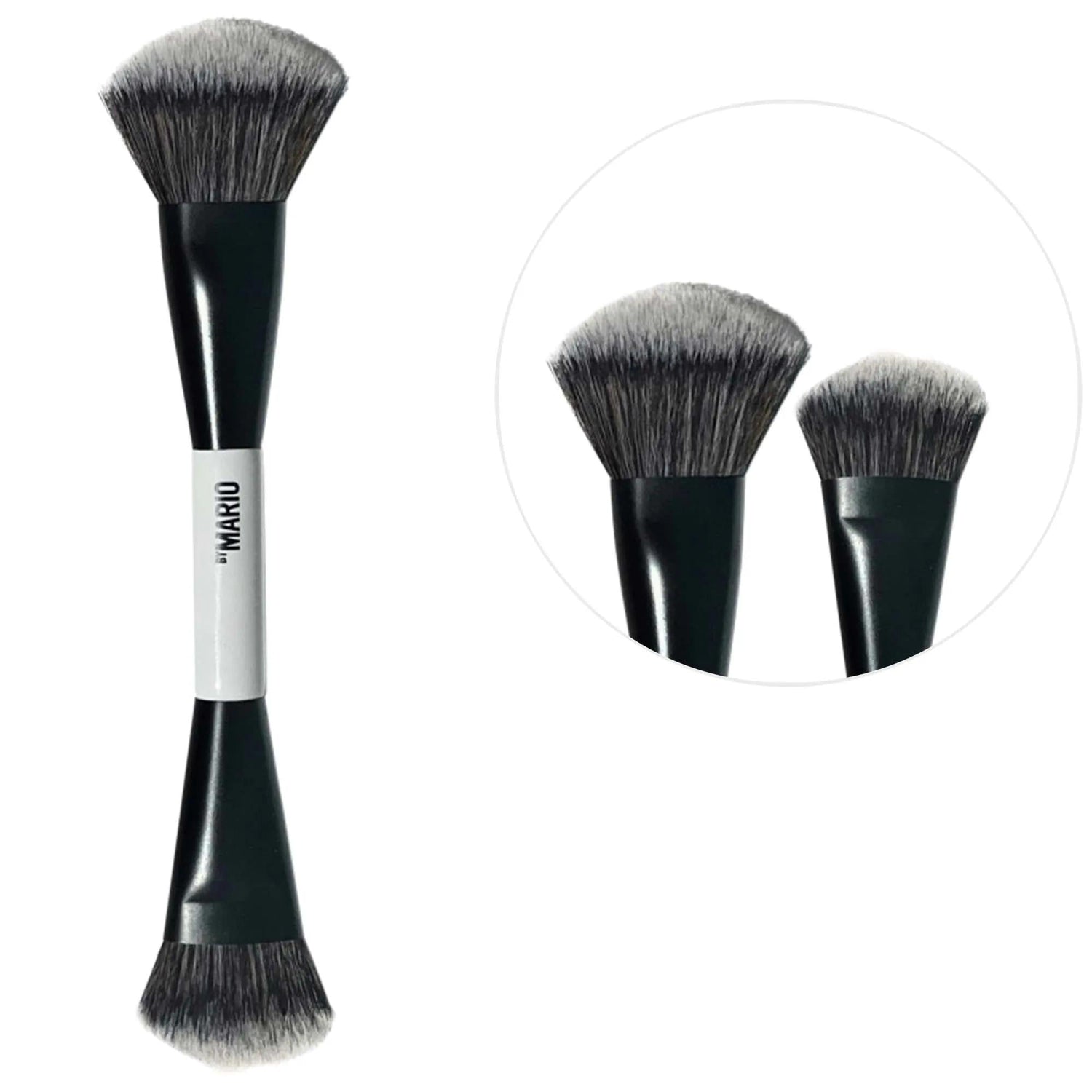 Real Techniques - F4 Dual-Ended Foundation and Face Brush for Flawless Makeup Application
