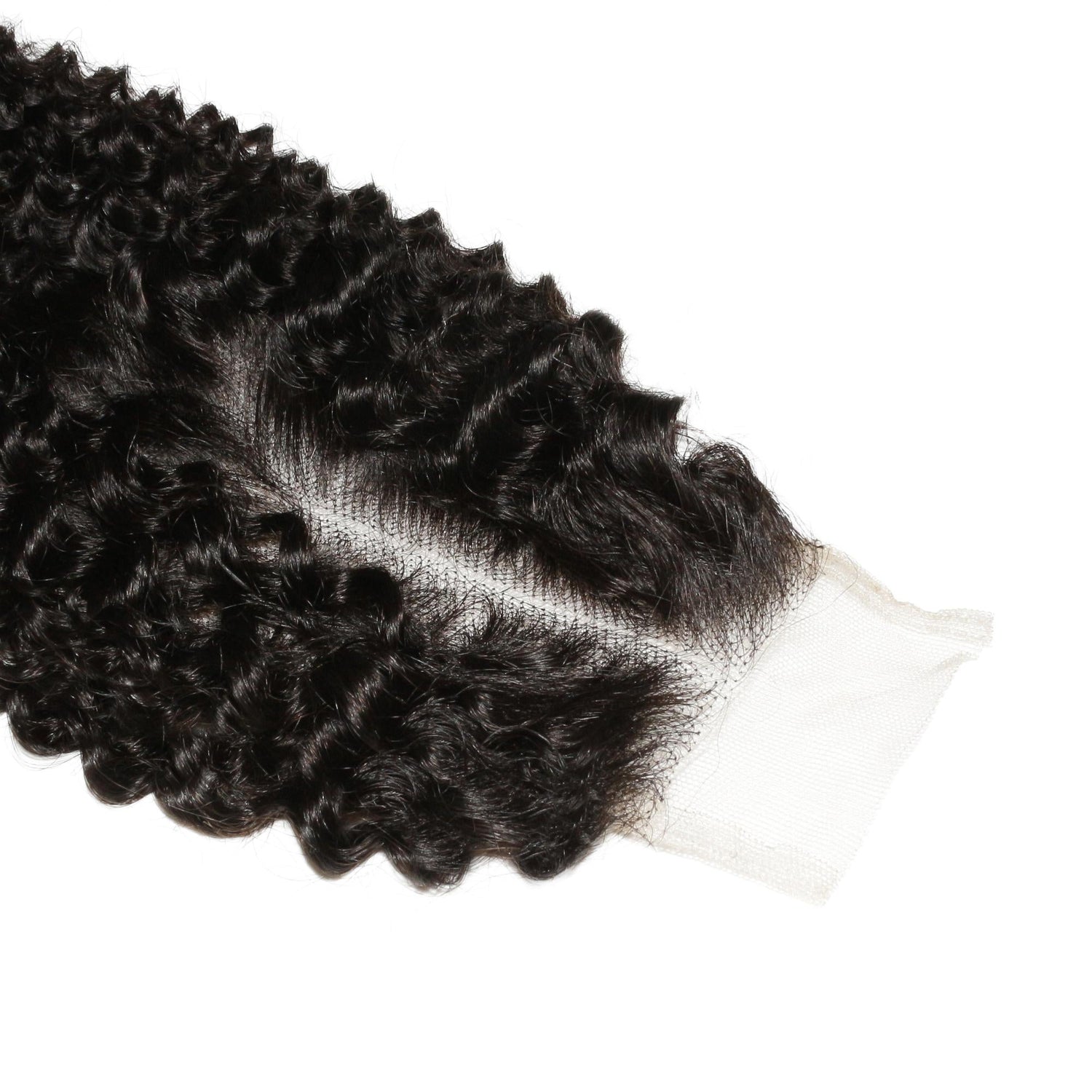 Jerry Curl 2x6 Transparent Lace Human Hair Closure