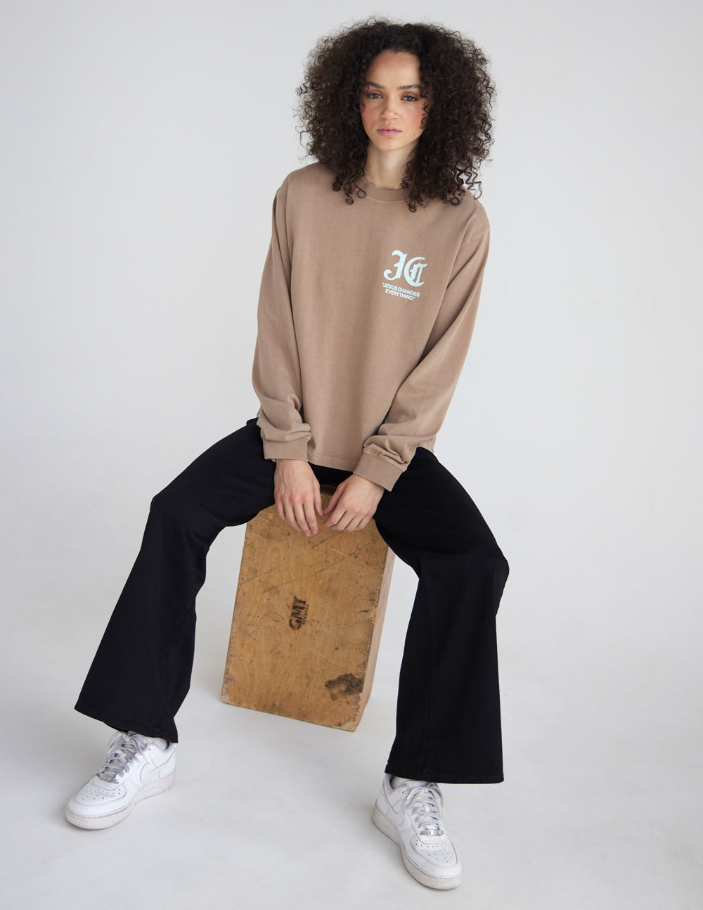 Jesus Changes Everything LS Heavyweight Tee