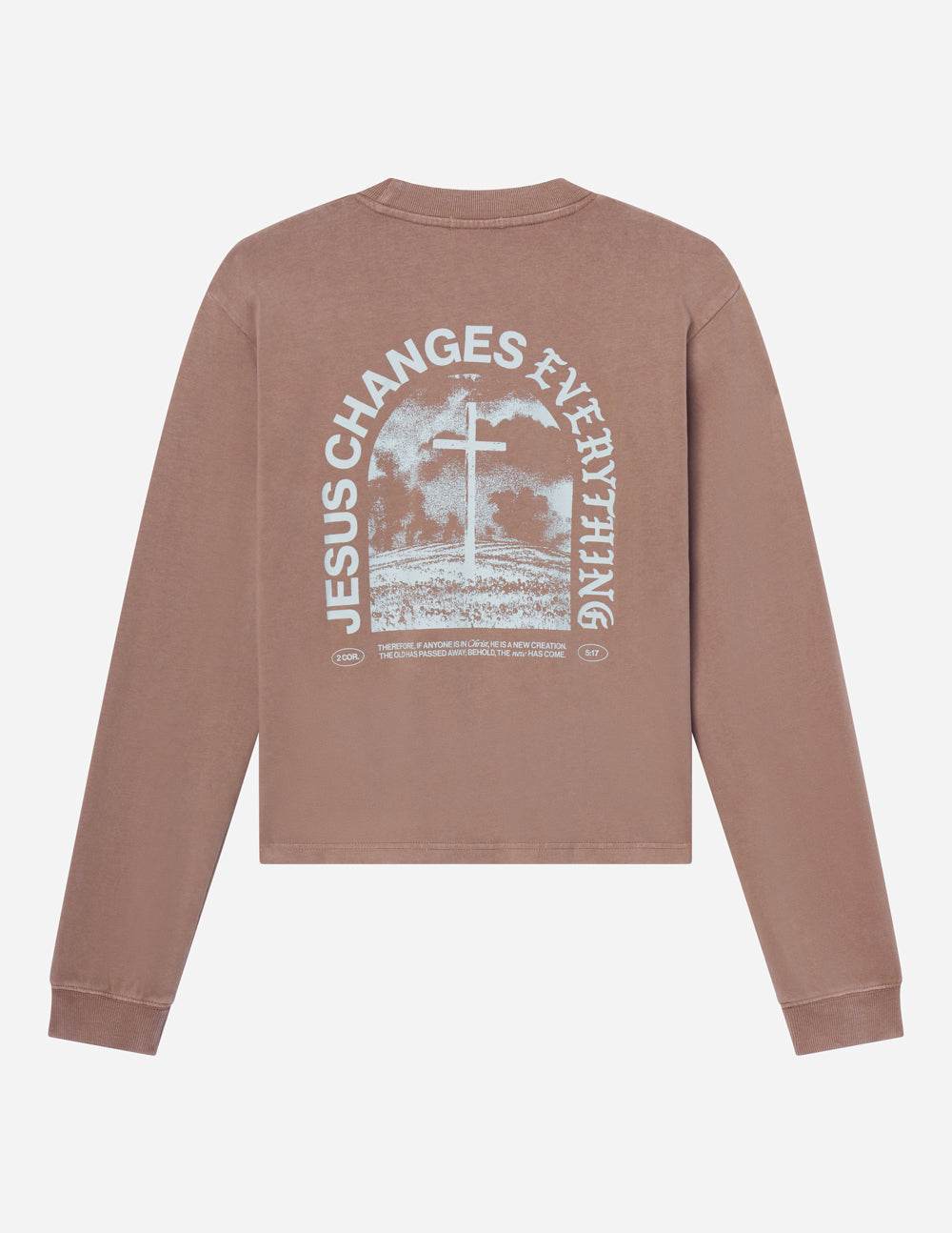 Jesus Changes Everything LS Heavyweight Tee