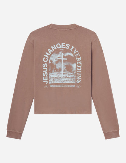 Jesus Changes Everything LS Heavyweight Tee