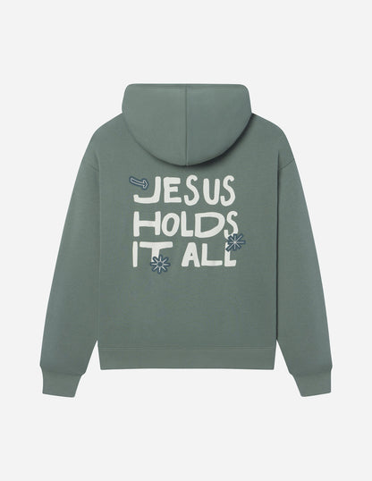 Jesus Holds It All Unisex Hoodie