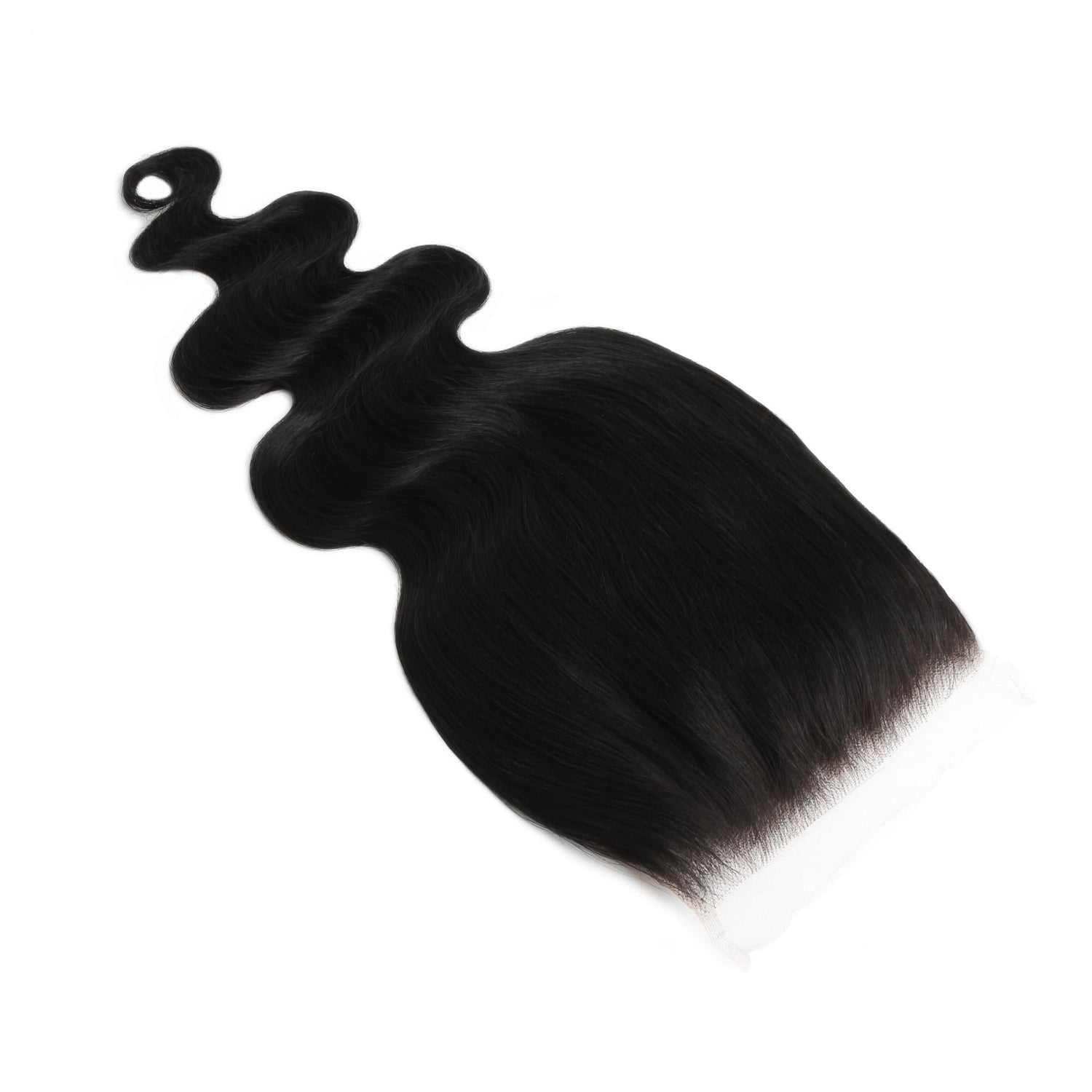 Jet Black Body Wave 6x6 HD Lace Human Hair Closure