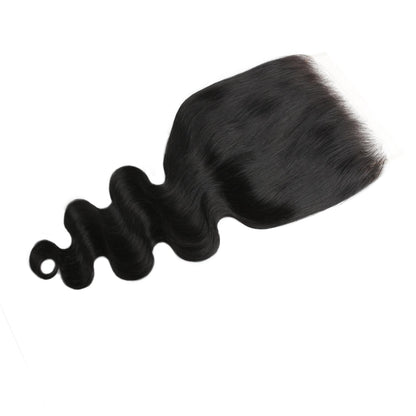Jet Black Body Wave 7x7 HD Lace Human Hair Closure