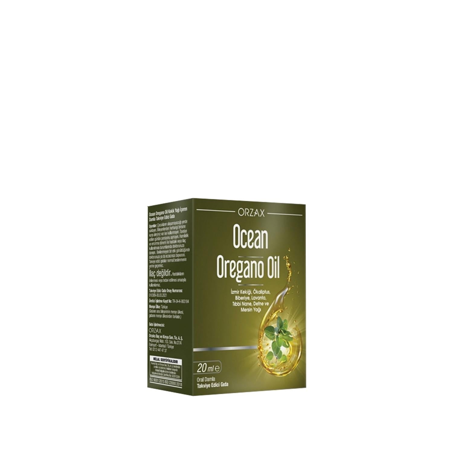 Orzax Oregano Oil Supplement: Natural Immune Support &amp; Antioxidant Power | 20 ml Bottle