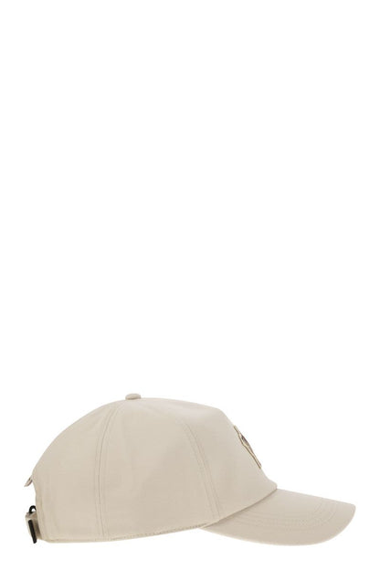 MONCLER GRENOBLE Cotton Gabardine Baseball Cap for Men