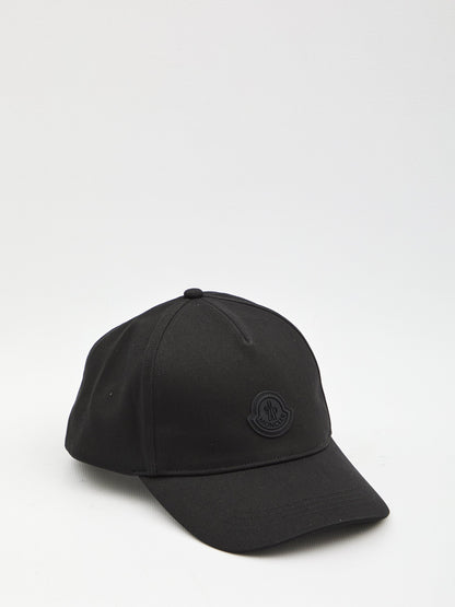 MONCLER Genuine Cotton Gabardine Baseball Cap