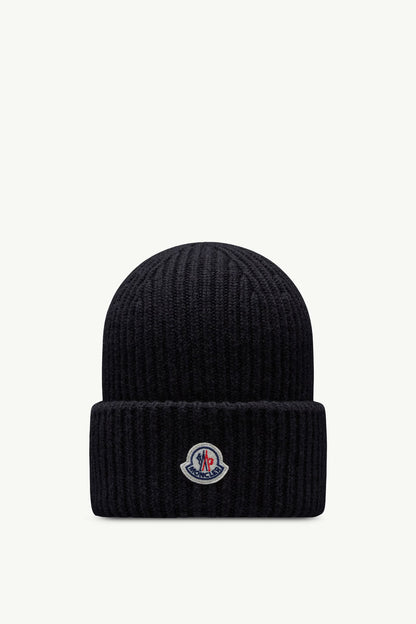 MONCLER Luxury Tricot Hat for Men - Fall/Winter 2025