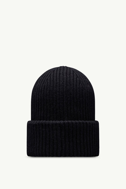 MONCLER Luxury Tricot Hat for Men - Fall/Winter 2025