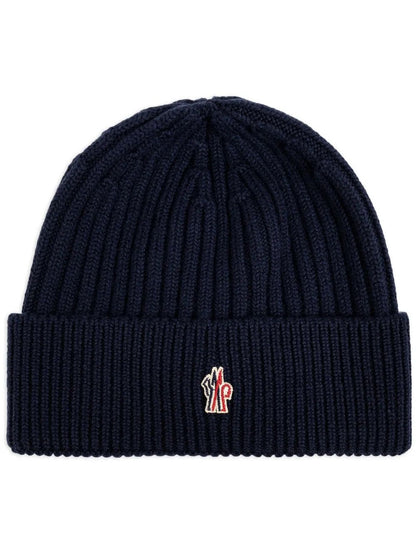 MONCLER Authentic Wool Hat for Men - FW25 Collection