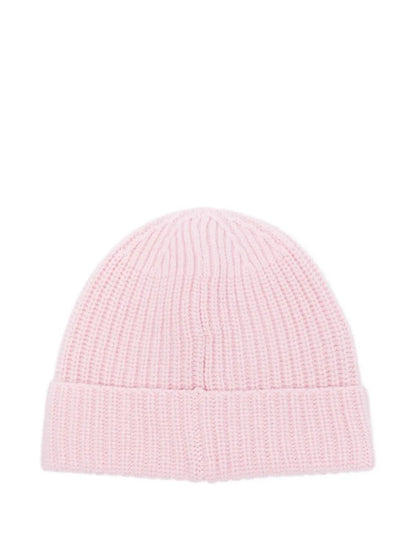 STONE ISLAND Light Wool Knit Beanie with Compass Patch