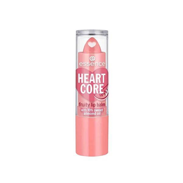 Essence Heart Core Fruity Lip Balm 03: Moisturizing &amp; Flavored Lip Care for Soft, Supple Lips