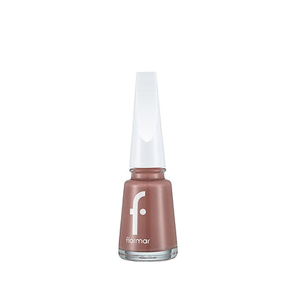 Flormar Long-Lasting Nail Enamel with Magnesium, Calcium, and Sulfur - Vibrant Color &amp; Nail Care