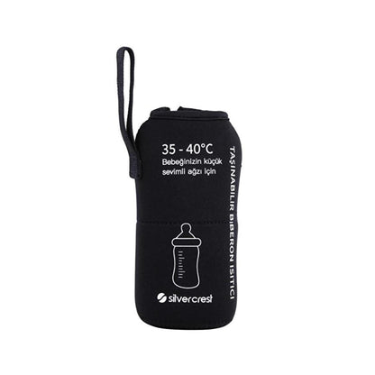 Silvercrest Baby Bottle Warmer - Portable, USB Powered, Safe &amp; Fast Heating for On-the-Go Parents