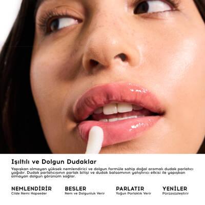 Cream Co. Lip Oil Gloss - Vanilla, Vegan &amp; Nourishing Lip Care with Jojoba Oil &amp; Vitamin E