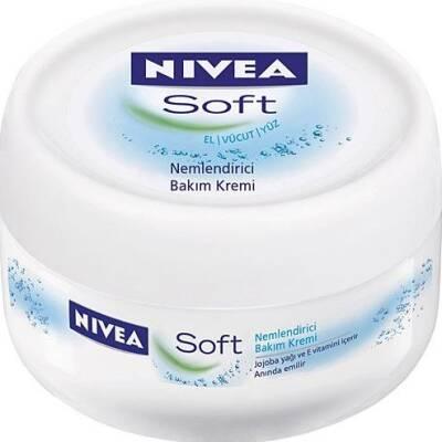 Nivea Soft Moisturizing Cream - 6.76 fl oz - Vitamin E &amp; Jojoba Oil for Daily Skin Hydration, Face &amp; Body - Dermatologically Tested