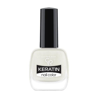 Golden Rose Keratin Nail Polish - Long Lasting, Cruelty-Free &amp; Paraben-Free Nail Color - 01